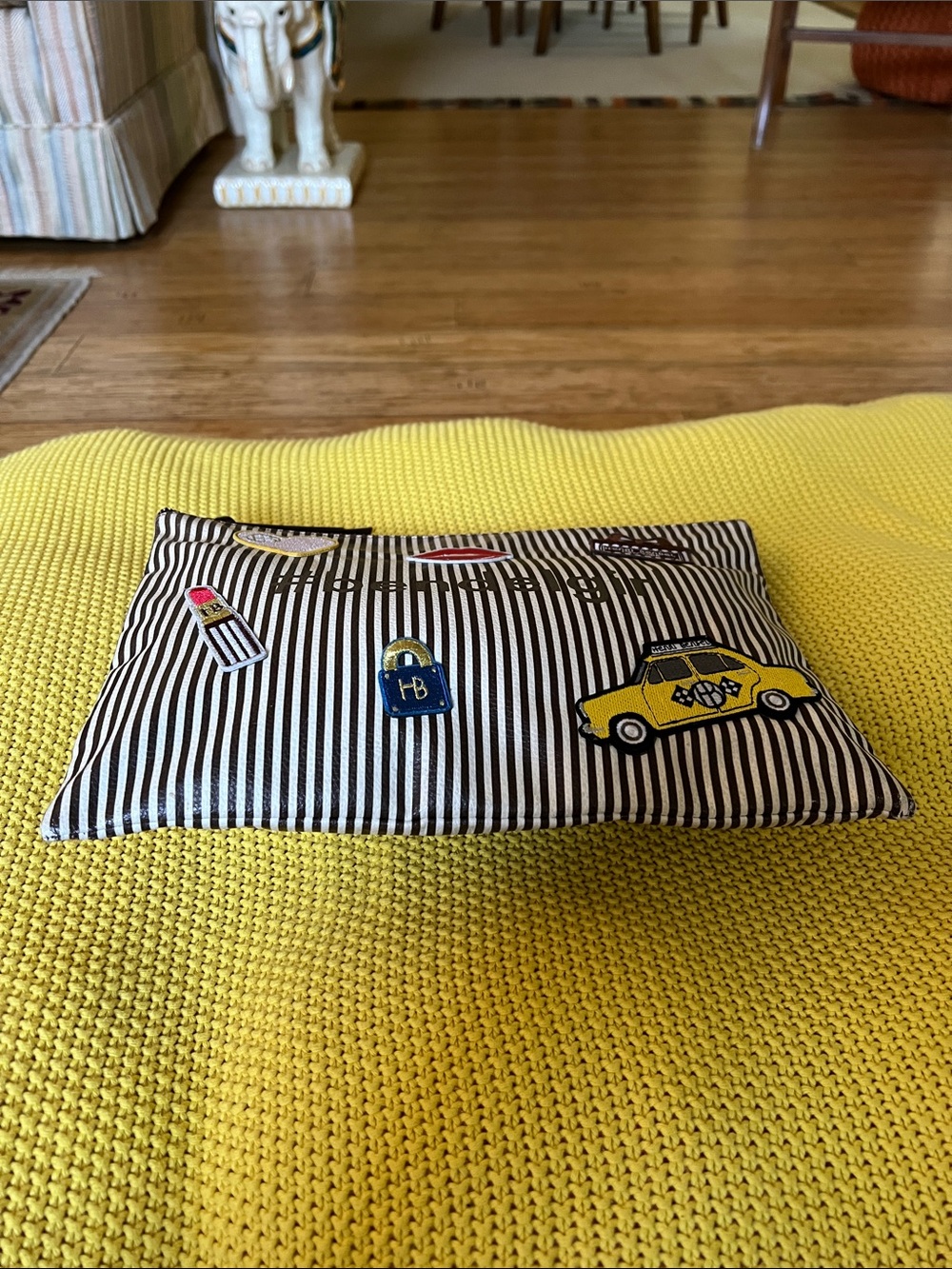 Henri Bendel Leather Clutch - Picture 9 of 13